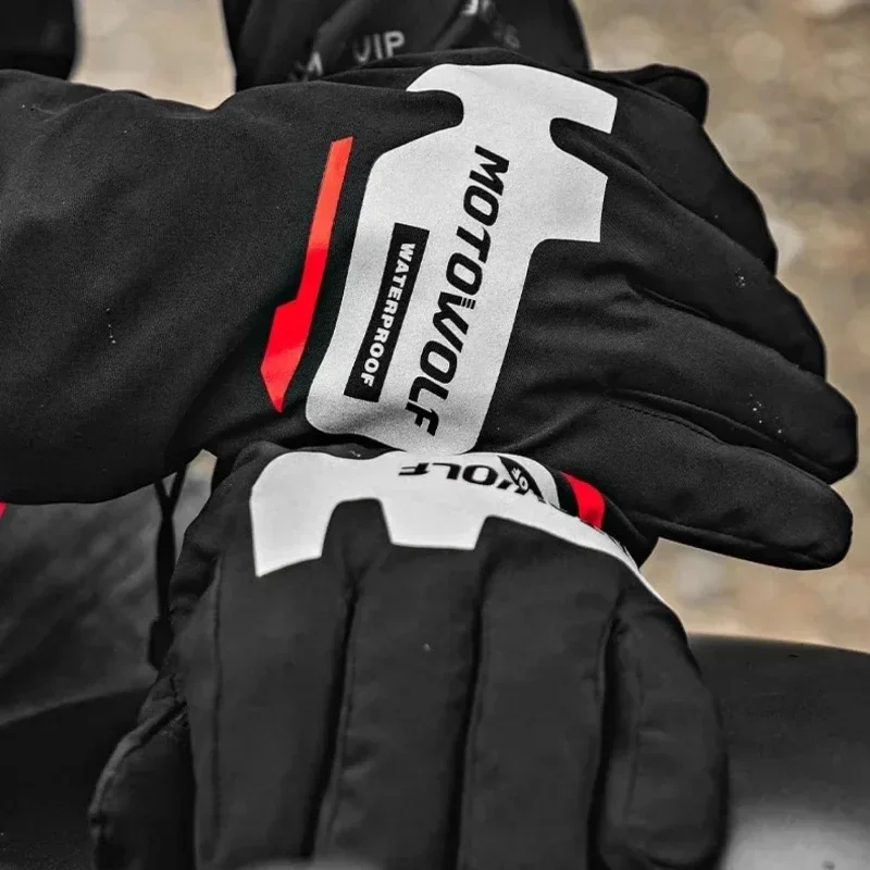 Motorcycle Gear Clearance - Autumn Winter Motorcycle Riding Gloves Waterproof