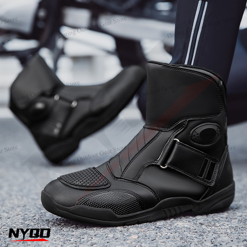 Motorcycle Boots Riding Shoes  - Motorcycle Gear For Plus Size Women 评论和价格