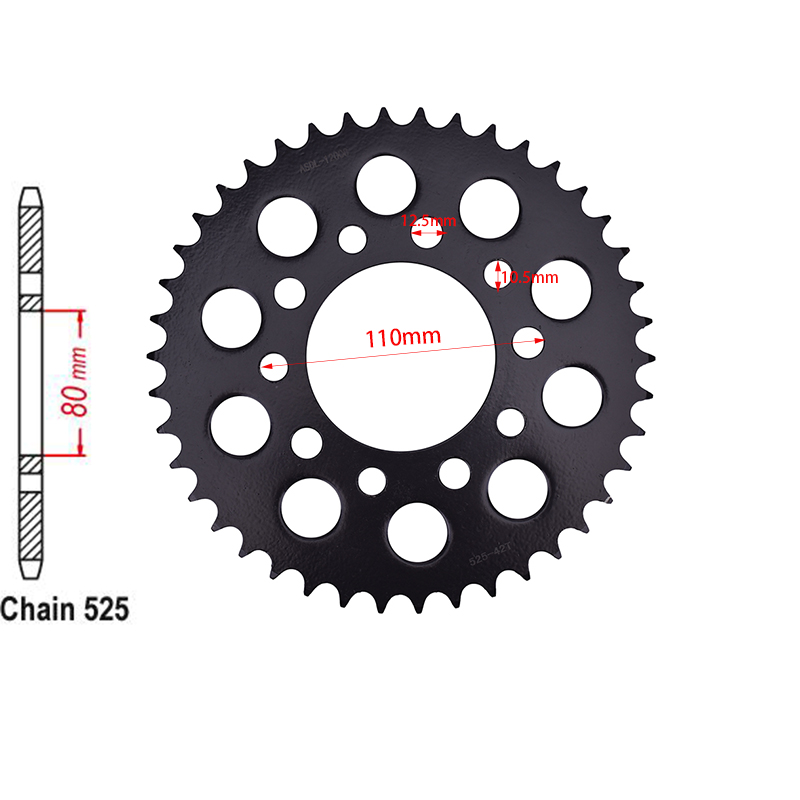 Motorcycle 525 Chain 16T Front - Motorcycle Gear Japan 评论和价格