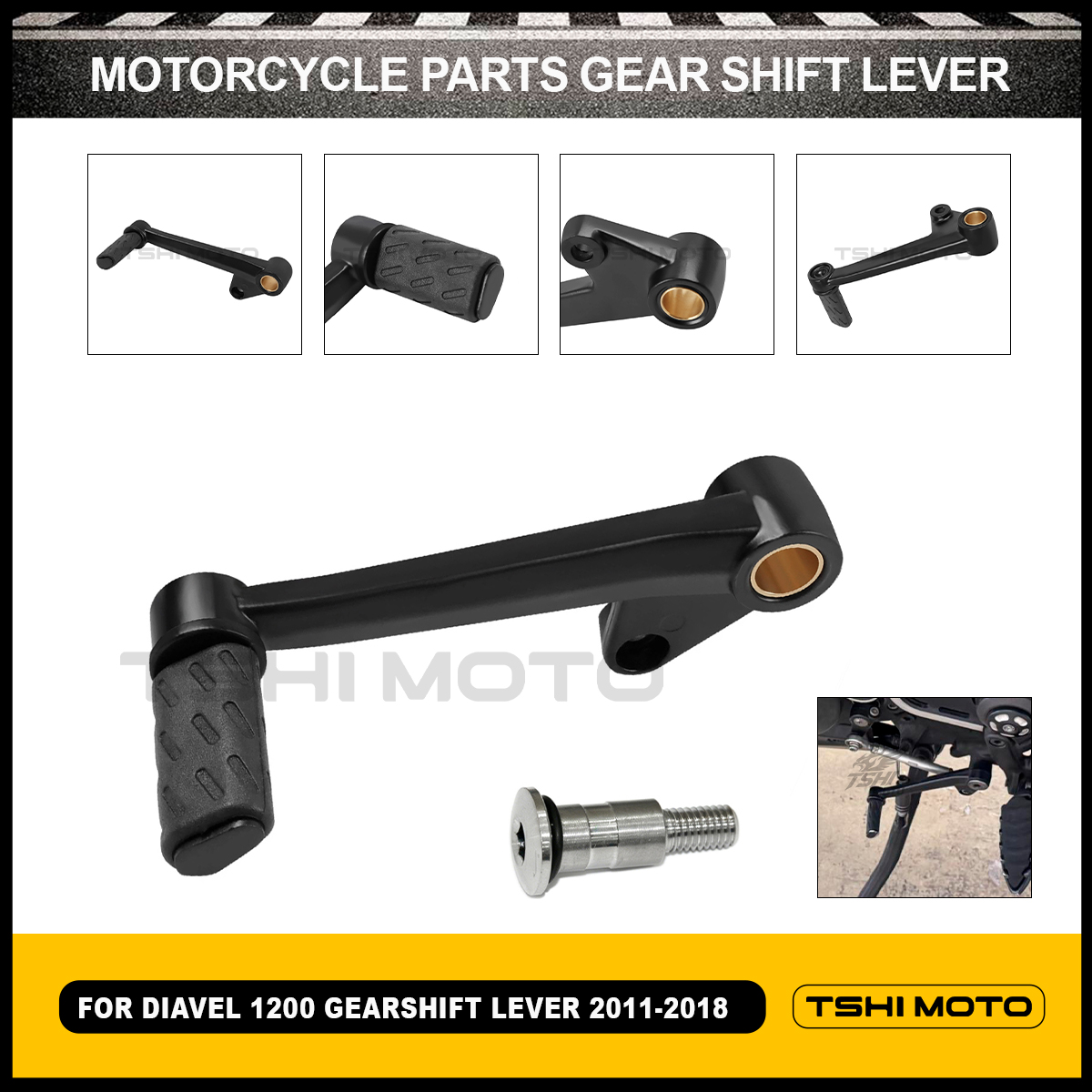 Pure Aluminum Gear Shift Lever - Motorcycle Gear Change 评论和价格