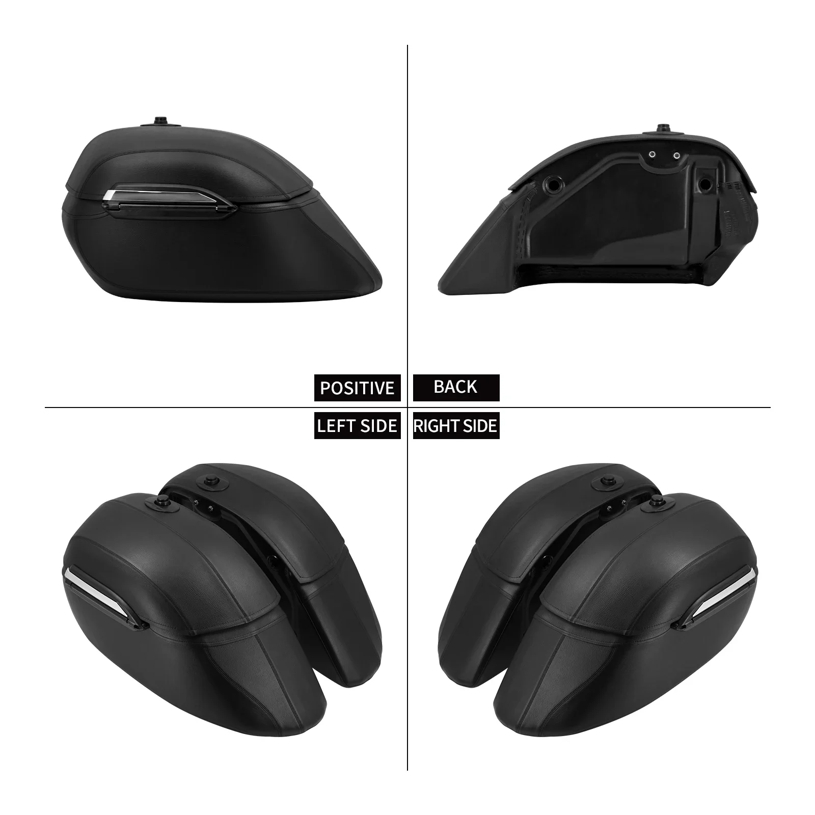Motorcycle Hard Bags Saddlebag - Motorcycle Gear Pants 评论和价格