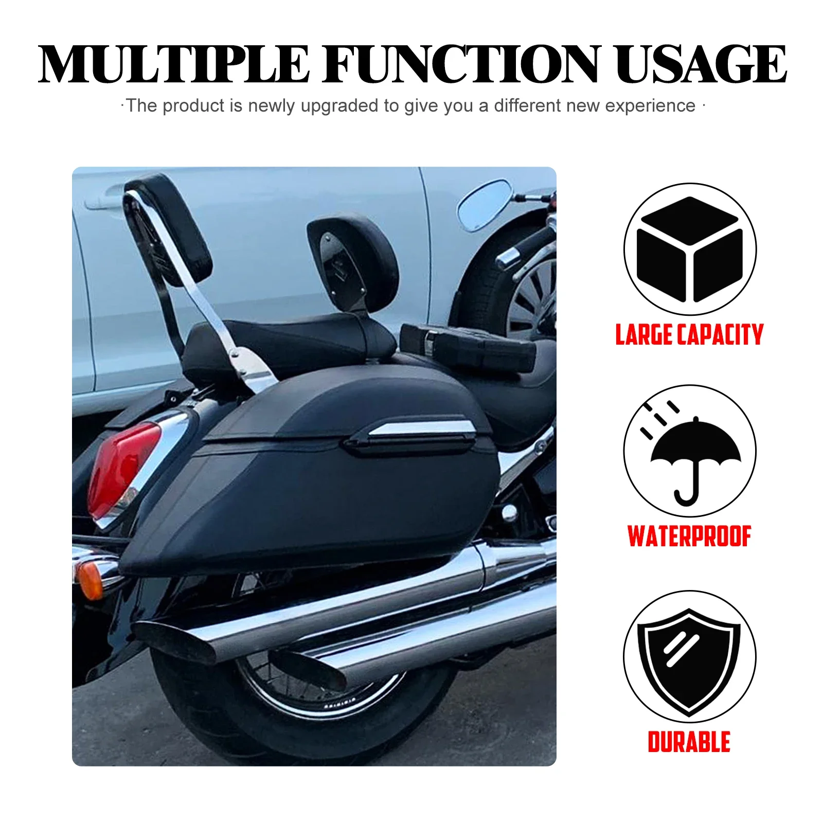 Motorcycle Hard Bags Saddlebag - Motorcycle Gear Pants 评论和价格