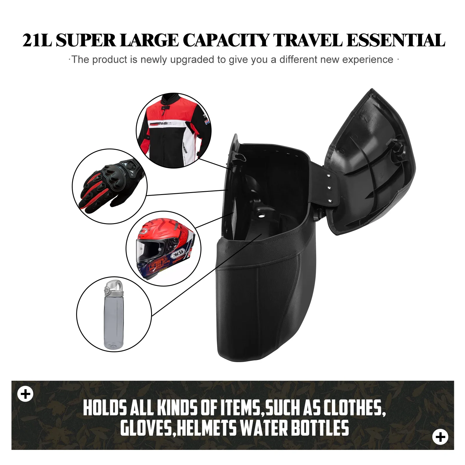 Motorcycle Hard Bags Saddlebag - Motorcycle Gear Pants 评论和价格