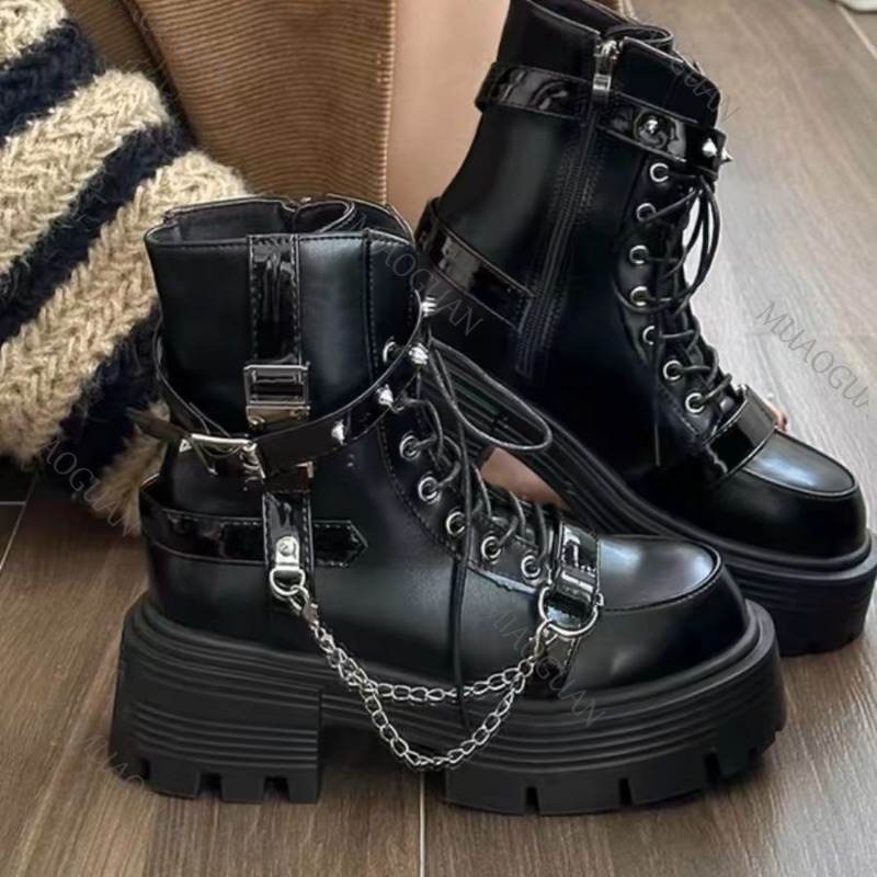 Sweet Punk Thick Bottom Ankle  - Motorcycle Gear Pants 评论和价格
