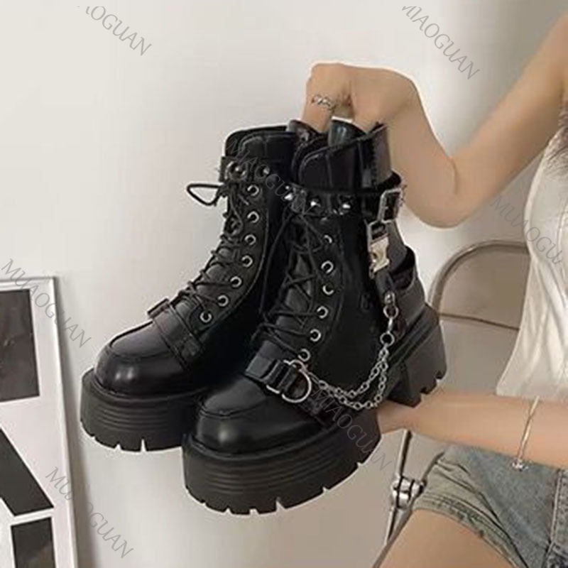 Sweet Punk Thick Bottom Ankle  - Motorcycle Gear Pants 评论和价格