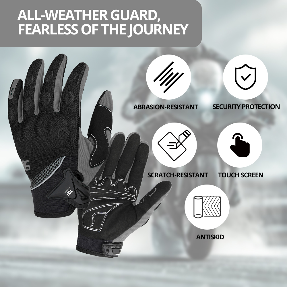 Motorcycle Gloves Breathable M - Motorcycle Gear Clearance 评论和价格